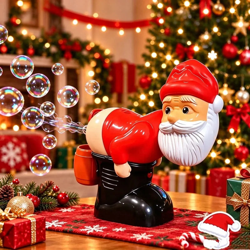 Santa Farting Bubble Machine