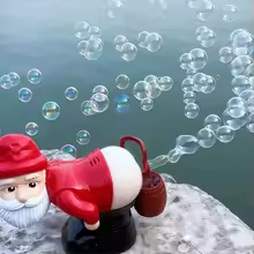 Bubbles by the water,